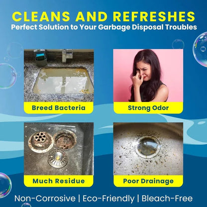 Lemon Blast Yellow Bubble Tablets – Powerful Lemon Cleaning Tablets for Toilets, Sinks & Drains